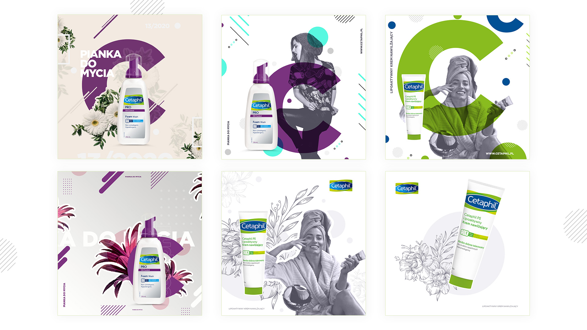 Cetaphil - Digital communication 2019-2023