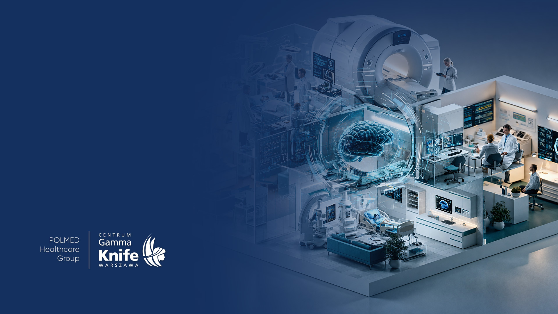 Centrum Warszawa Gamma Knife - Online communication 2020-2024