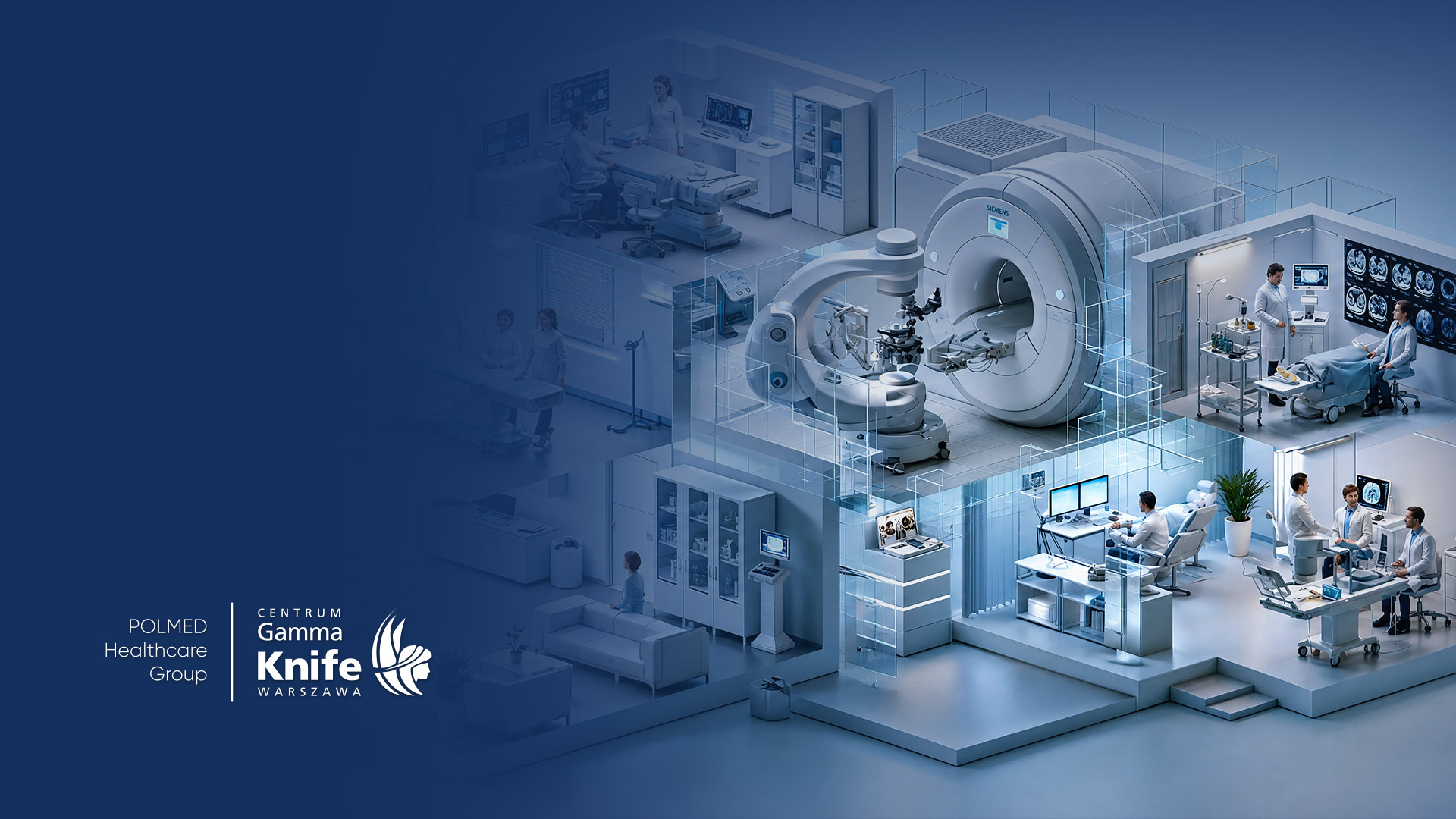 Centrum Warszawa Gamma Knife - Online communication 2020-2024