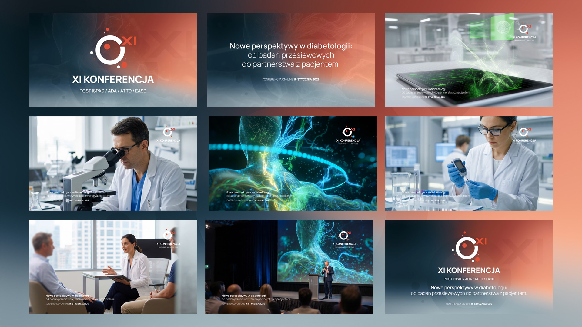 XI Konferencja POST ISPAD / ADA / ATTD / EASD - Conference identity and materials 2024
