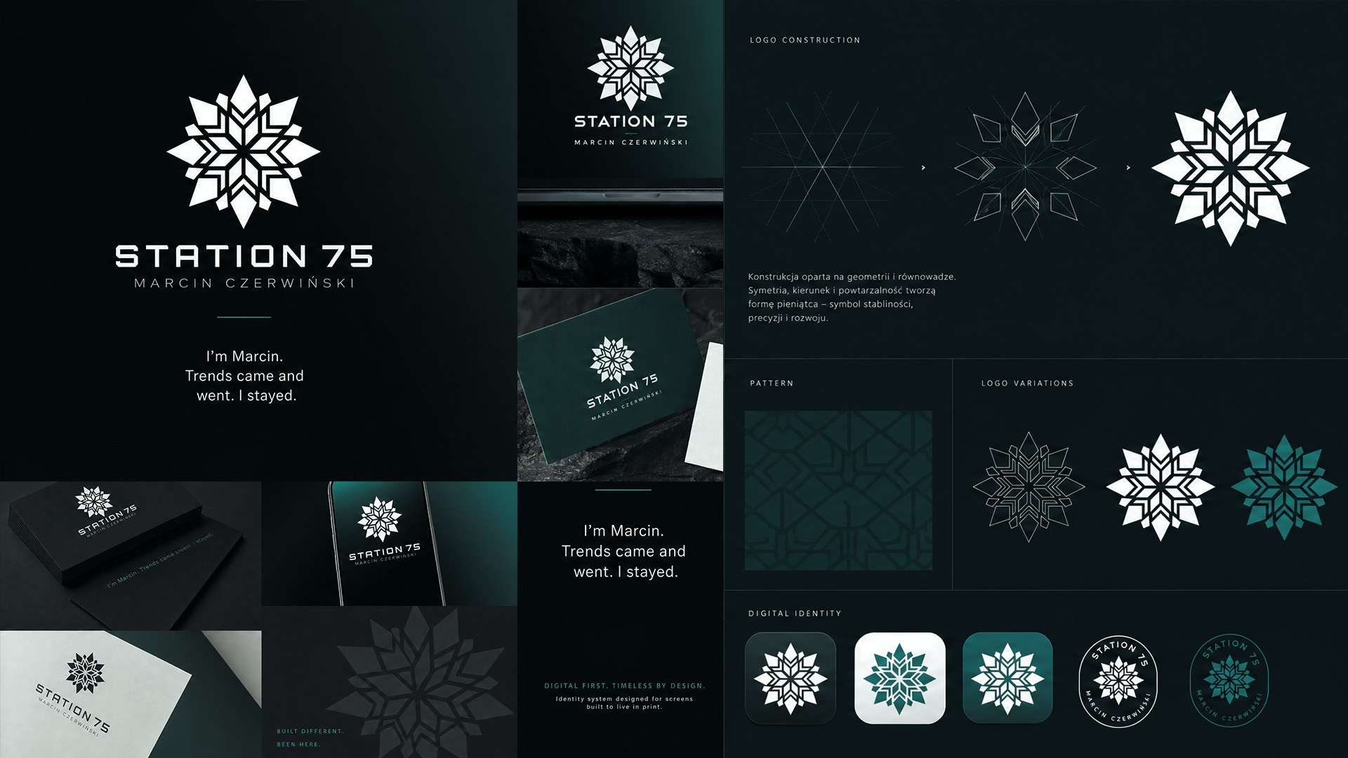 Logotypes and brandbooks designs vol. 1