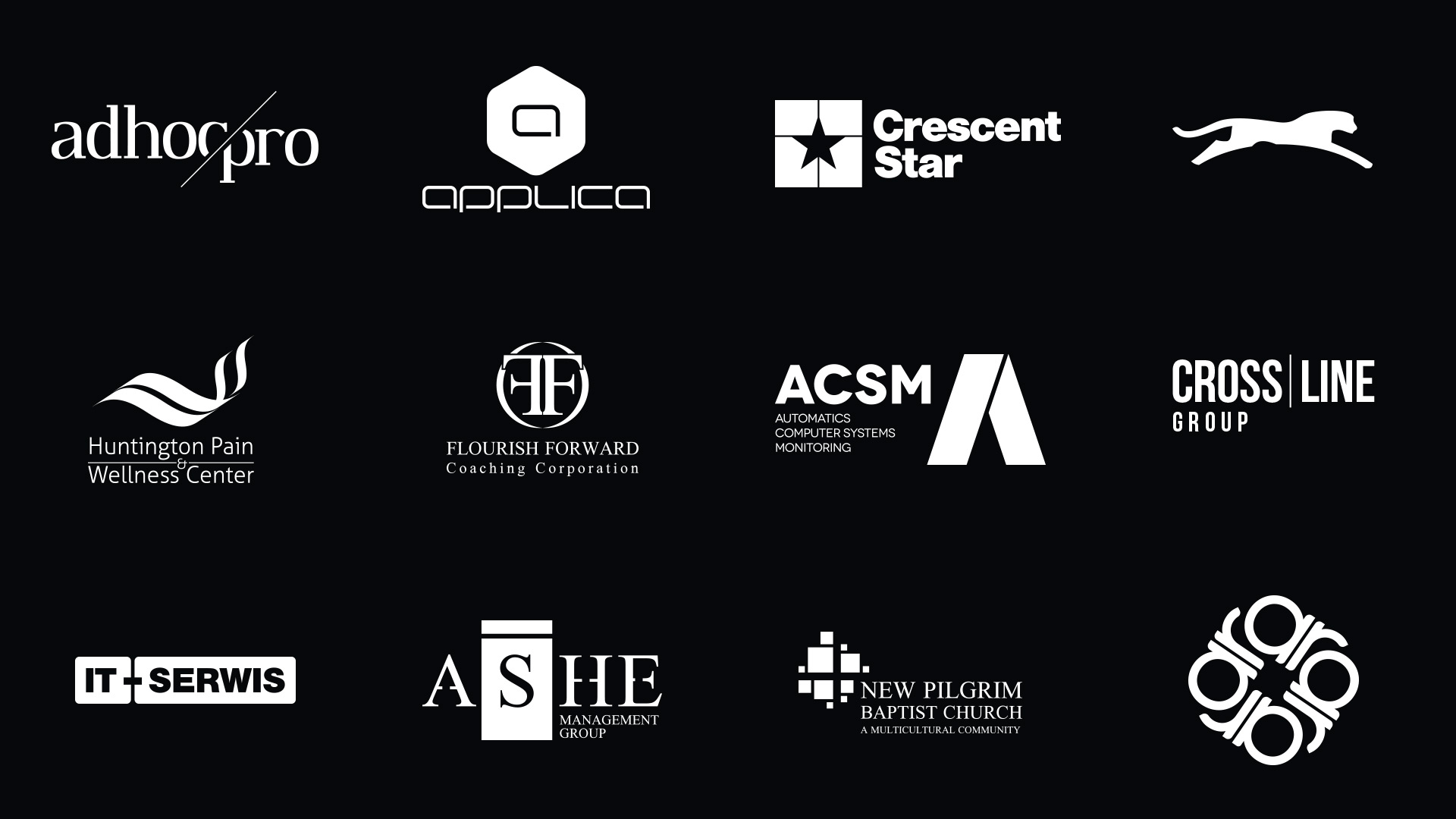 Logotypes and brandbooks designs vol. 1 - Logotype and identity work 2000-2026