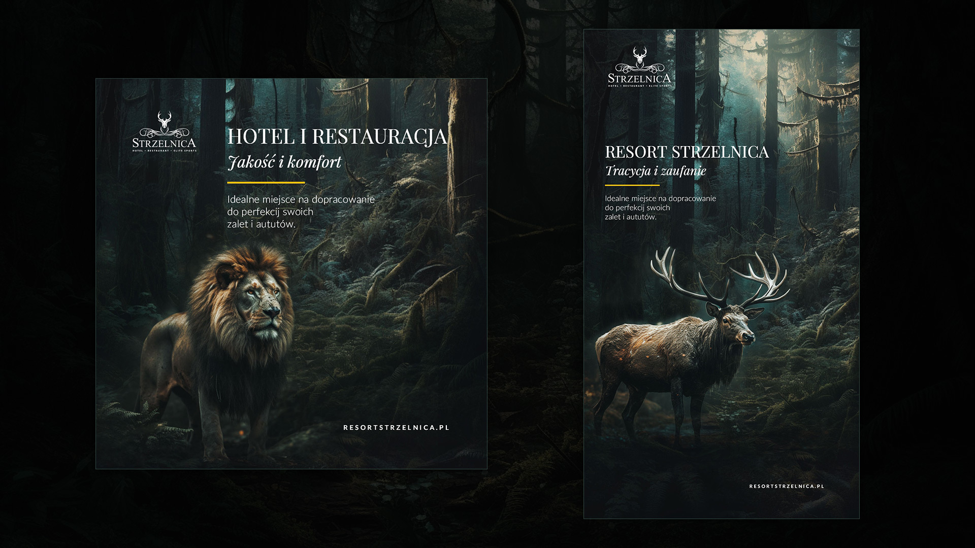 Strzelnica Family Resort & SPA - Communication concept 2023