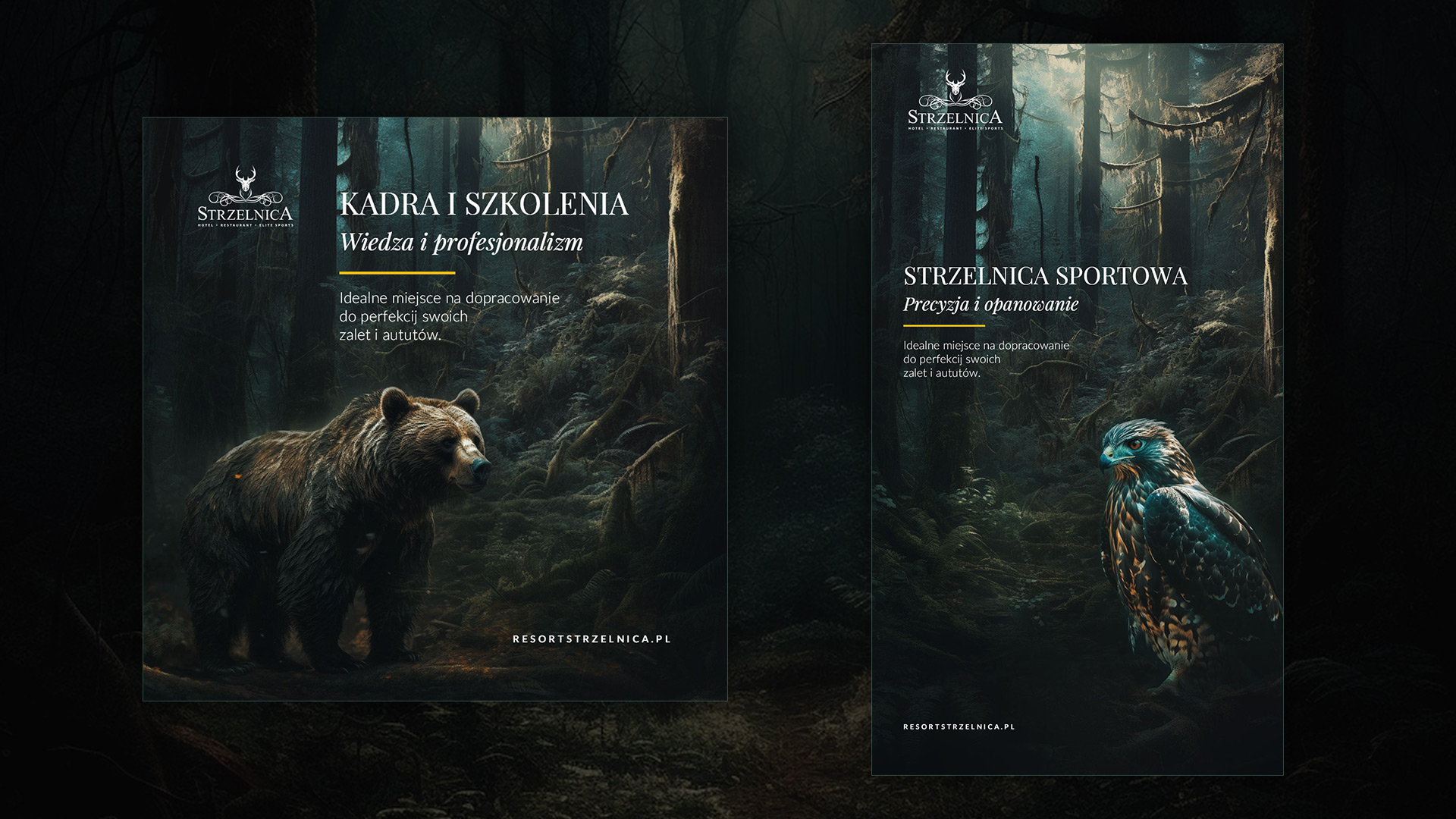 Strzelnica Family Resort & SPA - Communication concept 2023