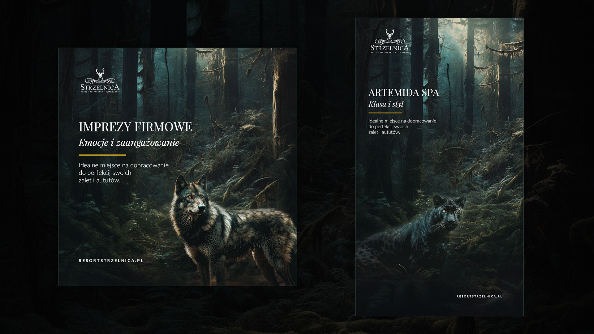 Strzelnica Family Resort & SPA - Communication concept 2023
