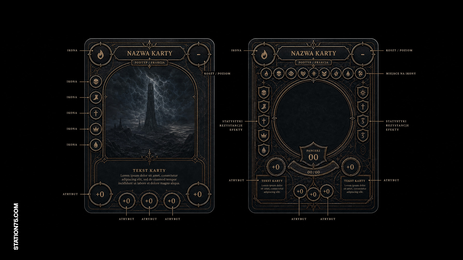 Zap Spells Legends - Card Game - Card game design 2025-2026